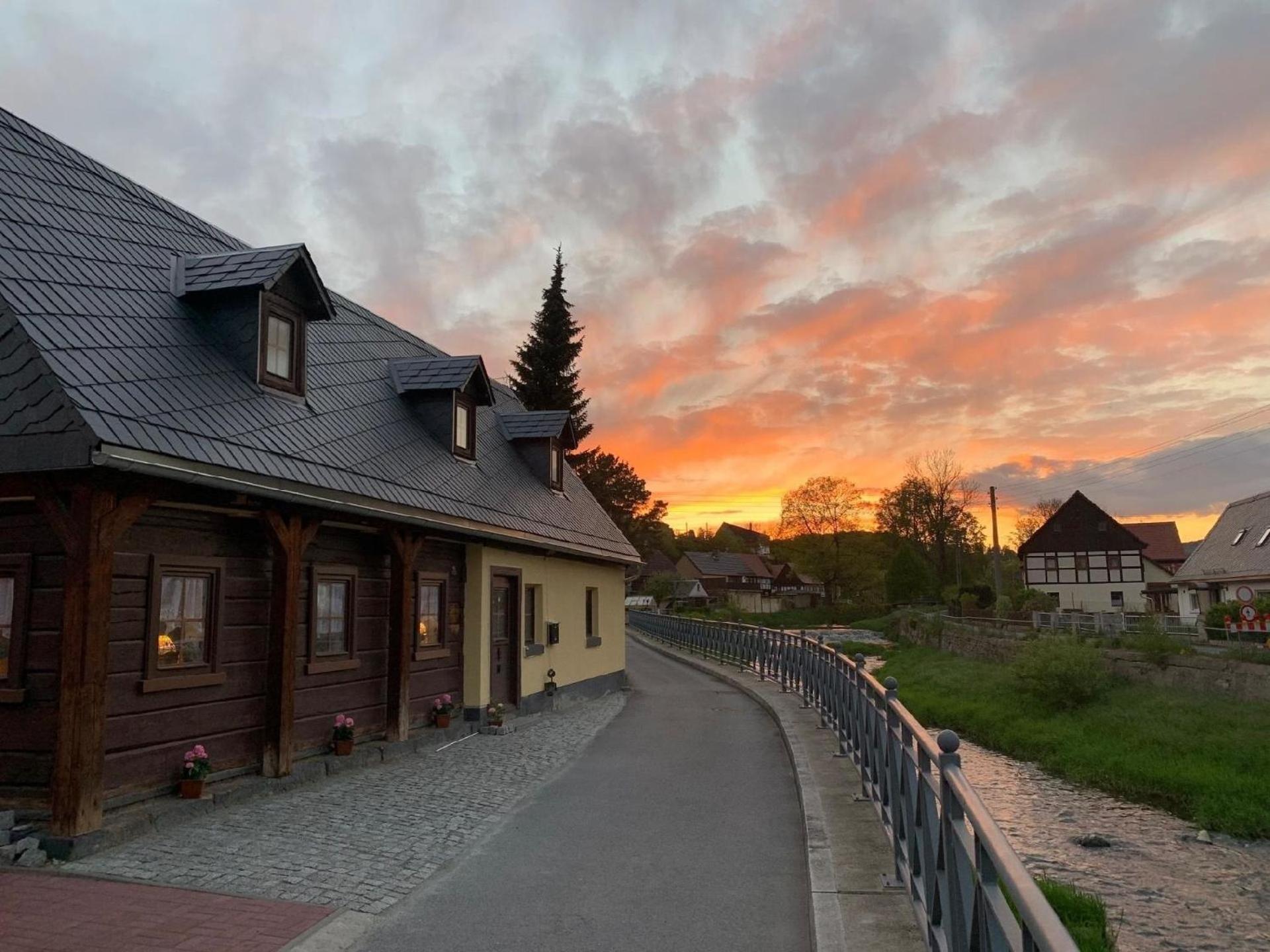 Ferienhaus In Grossschoenau Mit Grosser Terrasse Villa Exterior photo